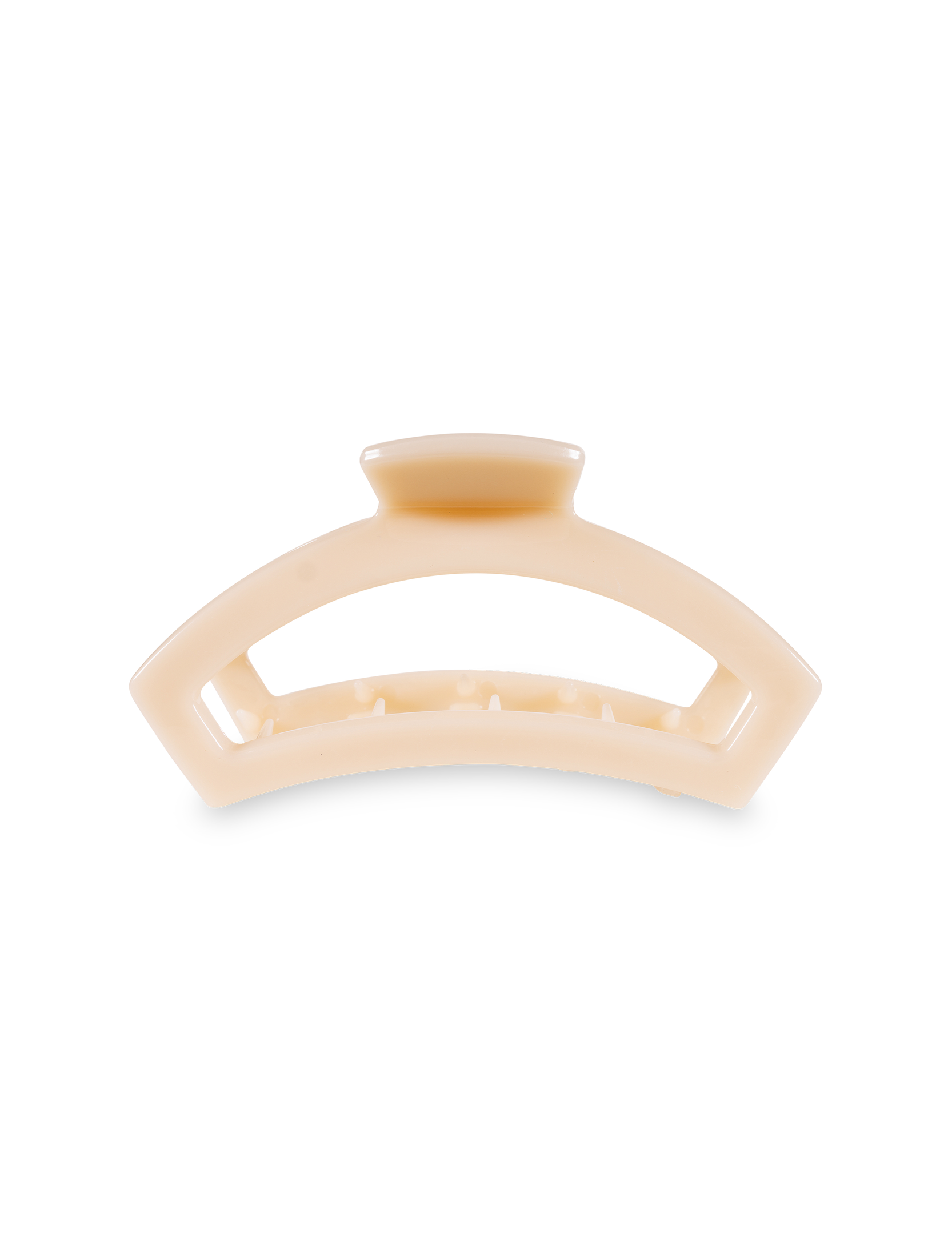 Open Hair Clip | Med. | Almond Beige - Keepsake