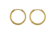 Diamond Hoops 18mm