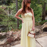 Sunbeam Poplin Maxi Dress