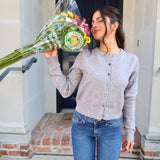 Midnight Hour Cardigan - Heather Grey