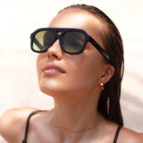 Voyager Sunglasses: Black