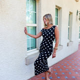 All Dotted Up Midi Dress