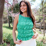 On The Go Mini Skort- White