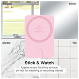 Magnetic Suction Phone Mount- Strawberry Milk