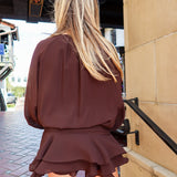 Brown Sugar Mini Dress