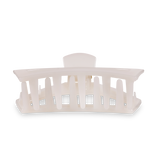 Open Hair Clip | Large | Coconut White