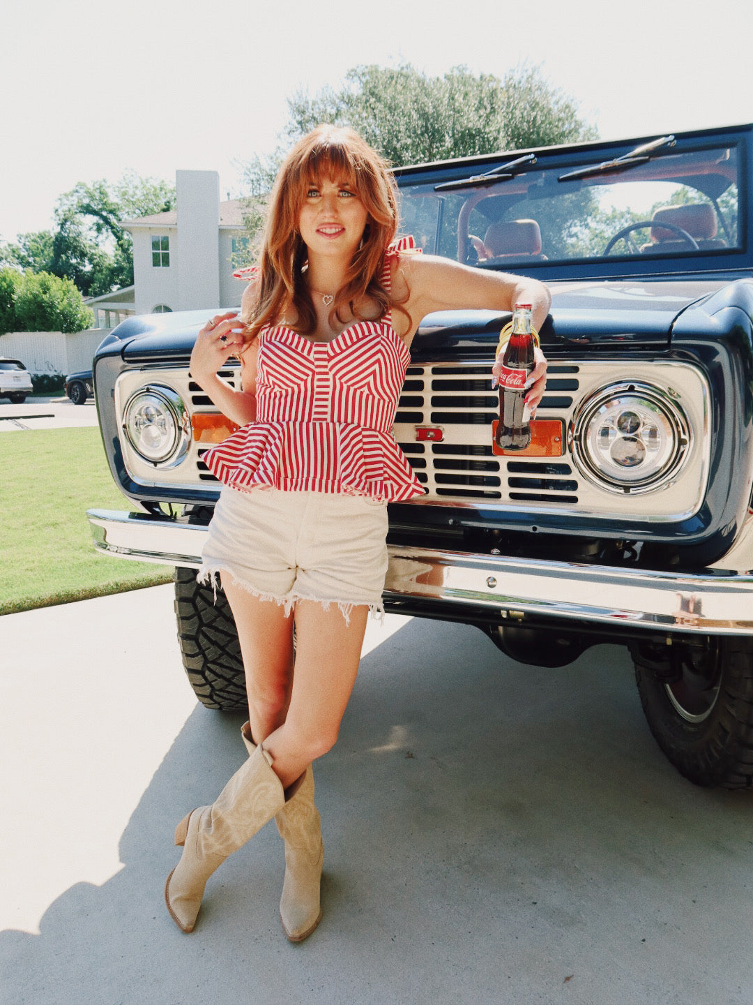 Firecracker Peplum Top – Keepsake