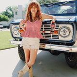 Firecracker Peplum Top