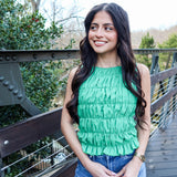 Ripple Effect Tank - Green