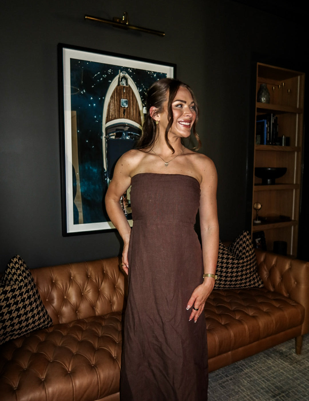 decadence strapless maxi dress brown product info and reviews decadence strapless maxi dress brown product info and reviews Womens Brown Strapless Maxi Dress XL