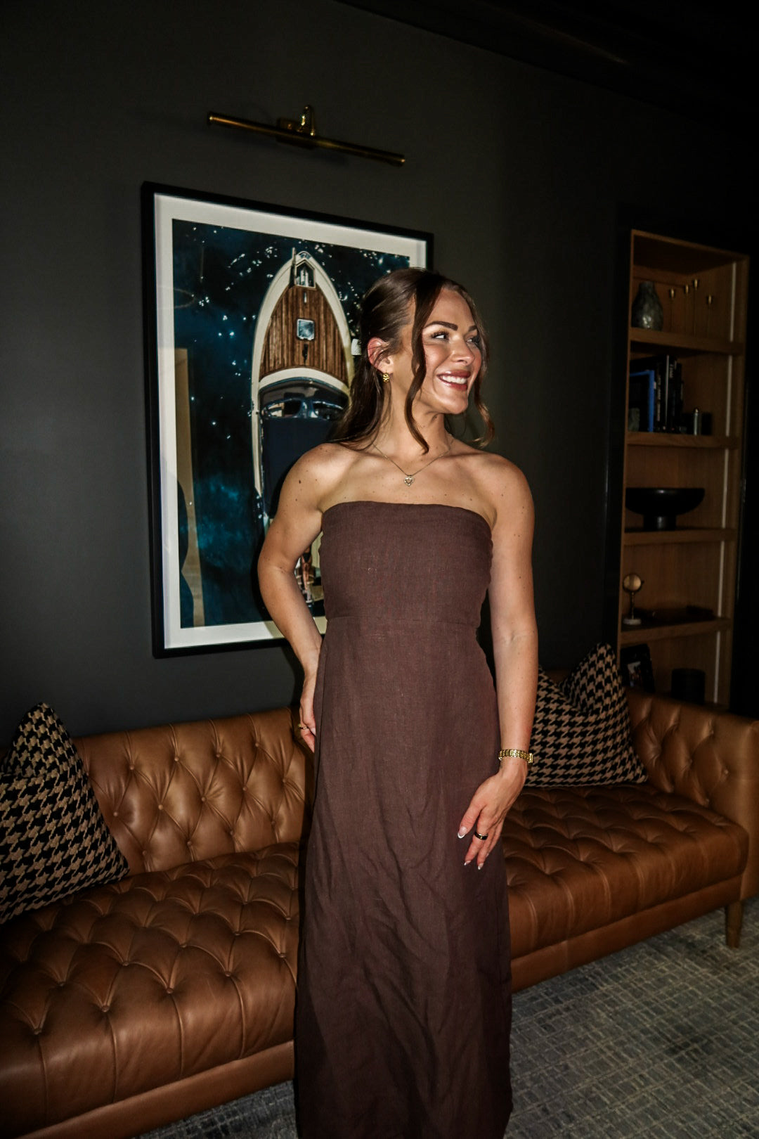 Sienna Strapless Maxi Dress