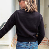 Midnight Hour Cardigan - Black