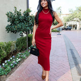 Merlot Midi Dress