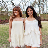 Lace Whisper Mini Dress