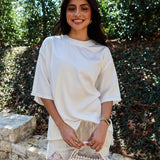 Lace Daydream Mini Shorts - Cream