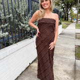 Espresso Drift Maxi Dress