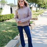 Keep it Cozy Turtleneck - Mocha