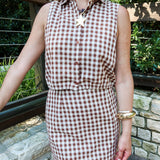 Mustang Gingham Skirt