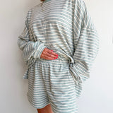 Weekend Mode Stripe Shorts