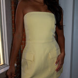 Strut In Style Romper- Butter