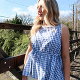Picnic Hour Tank - Blue