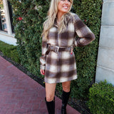 Check Yes Mini Dress