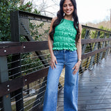 Ripple Effect Tank - Green