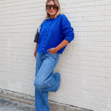 Piper Cardigan - Royal Blue
