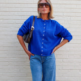 Piper Cardigan - Royal Blue