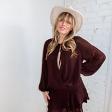 Brown Sugar Mini Dress