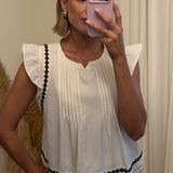 Memory Lane Ruffle Top