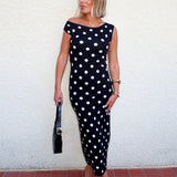 All Dotted Up Midi Dress