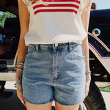 ROLLA'S: Mirage Short - Jenna Vintage Blue