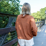 Piper Cardigan - Rust