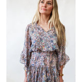 Wildflower Whisper Chiffon Dress