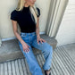 90's High Rise Loose Denim