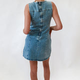 Blue Horizon Denim Mini Dress