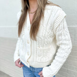 Cozy Stitches Cable Knit Cardigan