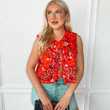 Howdy Darling Bandana Top