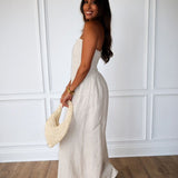 Soleil Strapless Maxi Dress