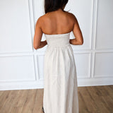 Soleil Strapless Maxi Dress