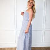 Drift Away Strapless Maxi Dress