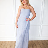 Drift Away Strapless Maxi Dress