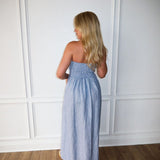 Drift Away Strapless Maxi Dress