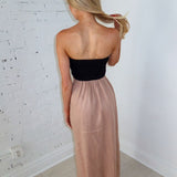 Split Decision Maxi Dress