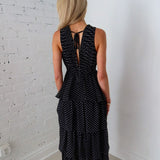 Spot On Tiered Maxi Dress