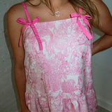 Think Pink Mini Dress