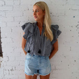 Picnic Crush Gingham Top