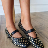 Mulaney Studded Flats
