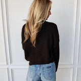 Piper Cardigan - Chocolate